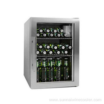 Glass Door Under Counter Beverage Cooler Fridge